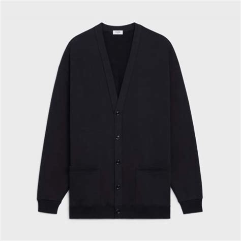 celine star cardigan|celine fleece jacket.